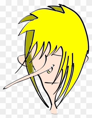 Cartoon Characters Blonde Hair Male Clipart