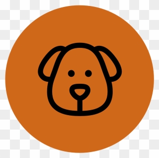 Dog Icon Transparent Background Clipart