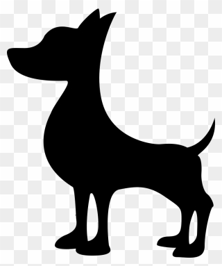 Black Dog Silhouette Svg Png Icon Free Download - Dog Silhouette Svg Clipart