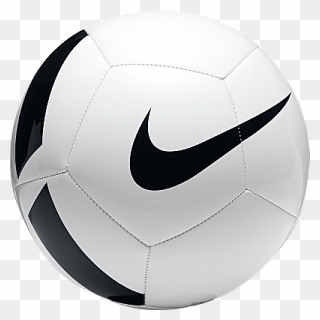 Transparent Nikes Football - Black And White Nike Soccer Ball Clipart