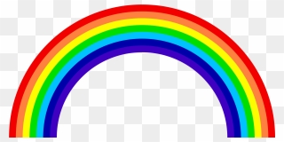 Rainbow Png Images Colors The Sky Png Only - Transparent Rainbow Png Clipart