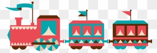 Track Clipart Railway Indian Track - Cartoon Train Transparent Png