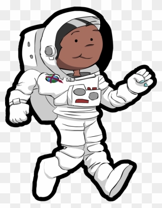 Astronaut Png Cartoon - Astronaut Clipart Transparent Png