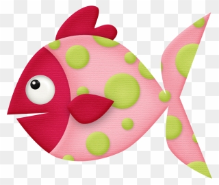 Desenho De Peixe Colorido Clipart
