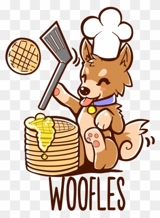 Cute Werewolf T Shirt - Woofles Shirt Clipart