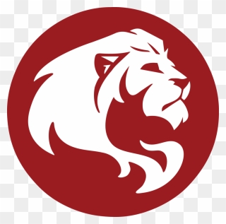 The Red Lion Logo Hotel Roar - Lion Png Logo Red Clipart