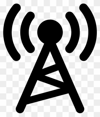 Radio Station Png - Cell Tower Icon Png Clipart