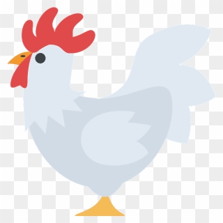 Chicken Emoji Clipart - Emoji Chicken Vector - Png Download