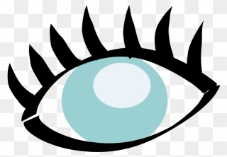 Two Color Eye Vector Image - Clipart Eye Transparent Background - Png Download