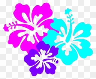 Hibiscus Svg Clip Arts - Hawaii Flower Clip Art - Png Download
