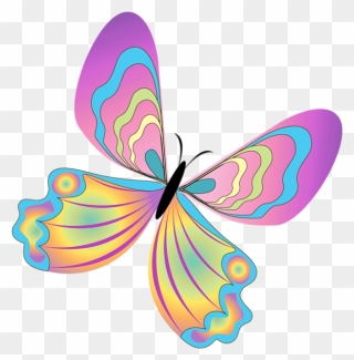 Transparent Butterflies Png Transparent - Butterfly Png Clip Art