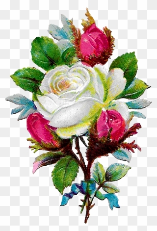 Digital White Rose Clip Art Download Png - Love Allah Rose Transparent Png
