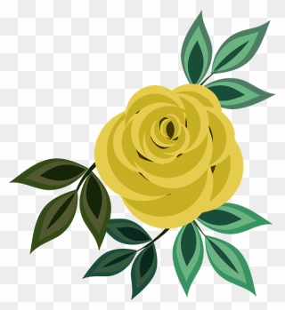 Rose20 Yellow Clipart - White Roses Clipart Png Transparent Png
