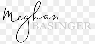 Meghan Basinger - Calligraphy Clipart