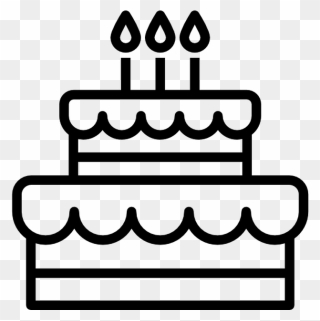 Birthday Cake Icon Png Clipart