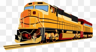 Transportation Clipart I Ve Been Work On Railroad - Freight Train Clip Art - Png Download