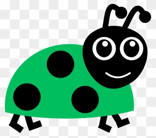 Green Ladybug Clip Art At Clker Pluspng - Green Ladybug Clipart Transparent Png