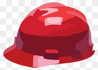 Helmet Msa V Guard Red Clipart