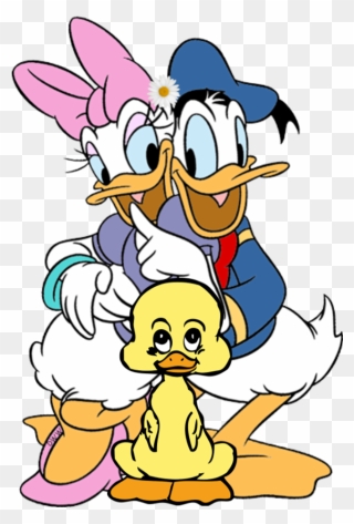 Love Donald Duck And Daisy Clipart
