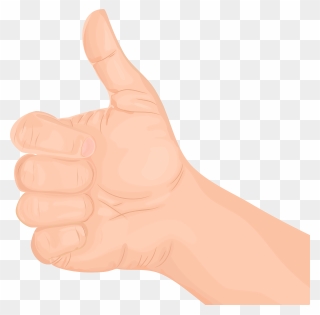 Up Clipart Hand - Png Download