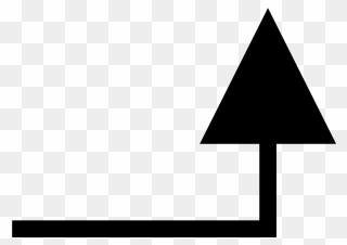 Right And Up Arrow Symbol Clipart