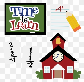 Time To Learn Clipart - Png Download