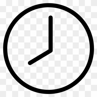 Clocks Clipart 8pm - Иконка Часы - Png Download