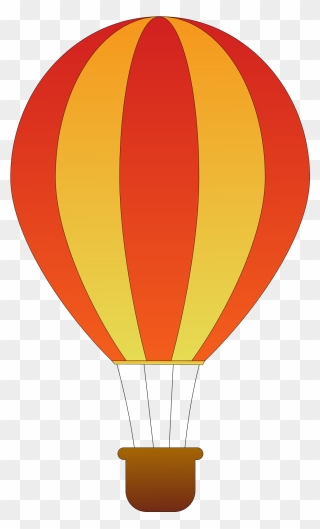 Clipart Hot Air Balloon Vector - Png Download