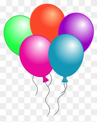 Transparent Free Birthday Clip Art - Balloon Clipart - Png Download