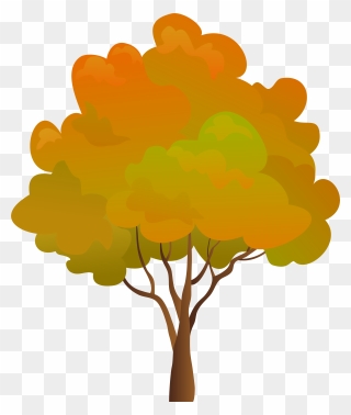 Clipart Fall Tree Picture Freeuse Stock Fall Tree Png - Clipart Trees Yellow Png Transparent Png