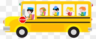 School Bus Png Cartoon Clipart