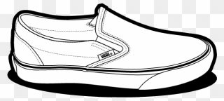 Collection Of Free Vans Drawing Colorful Download On - Vans Slip Ons Drawing Clipart