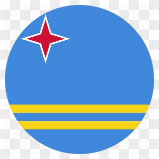 Aruba Flag Png Transparent Images - Aruba Flag Transparent Background Clipart