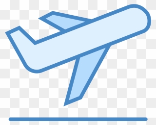 Transparent Airplane Takeoff Clipart - Planetake Off Icon Free - Png Download