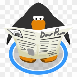 Club Penguin Rewritten Wiki - Club Penguin Newspaper Clipart