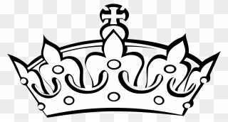 King Crown White Png Clipart