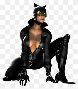 Catwoman Mortal Kombat Vs - Cat Woman Png Clipart
