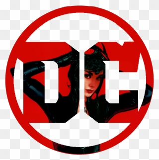 Batman Comic Book Dc Comics Logo Superhero - Dc Logo Catwoman Clipart