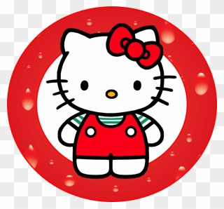 Hello Kitty Name Plate Clipart