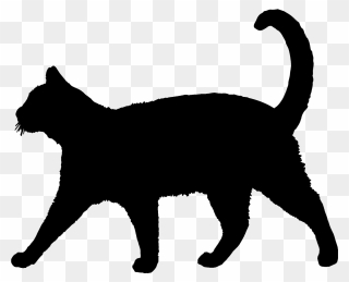 Free Png Black Cat Silhouette Clip Art Download Pinclipart