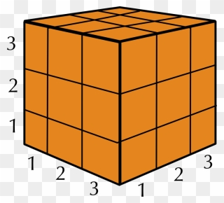 3 Cubed Clipart