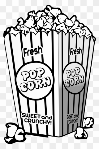 Popcorn Clipart - Png Download