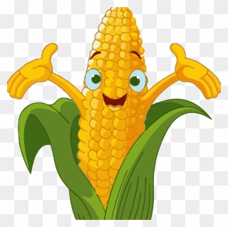 Sweet Corn Cartoon Clipart