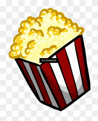 Png Images Free Download - Transparent Background Popcorn Png Clipart 