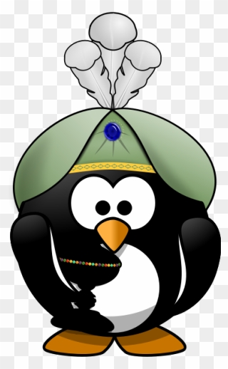 Oriental Penguin Clipart