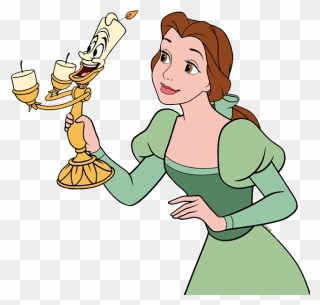 Beauty And The Beast Belle Clipart - Png Download