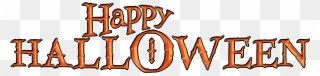 Happy Halloween Words Clipart Svg Free Stock Happy - Happy Halloween Word Png Transparent Png