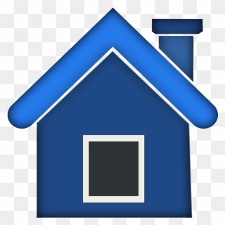Simple House Vector Graphics - Clipart House Icon - Png Download