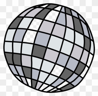 Disco Clipart Silver - Disco Ball Clipart Png Transparent Png