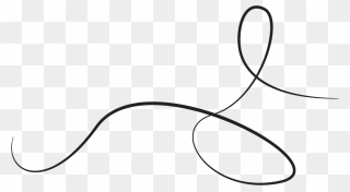 Squiggly Line Drawn By Illustrator - Squiggly Line Png Clipart